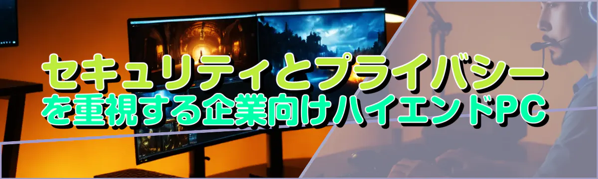 セキュリティとプライバシーを重視する企業向けハイエンドPC