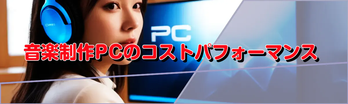 音楽制作PCのコストパフォーマンス