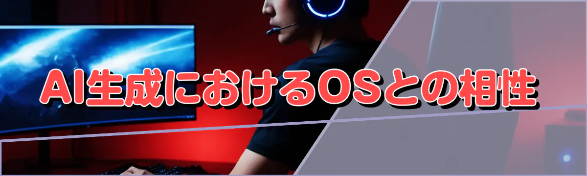 AI生成におけるOSとの相性