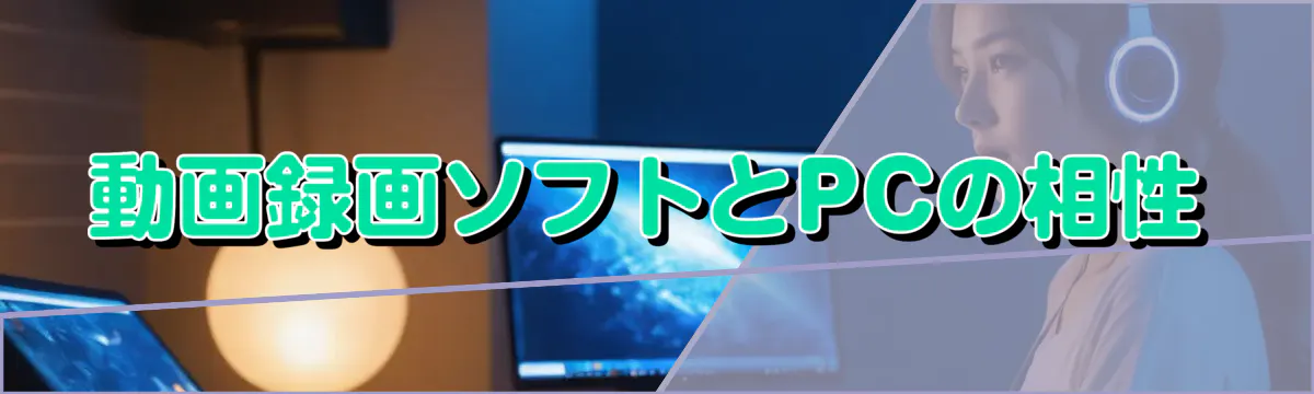 動画録画ソフトとPCの相性
