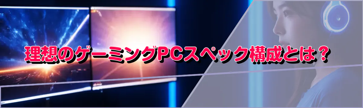 理想のゲーミングPCスペック構成とは?