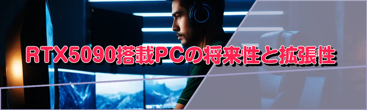 RTX5090搭載PCの将来性と拡張性