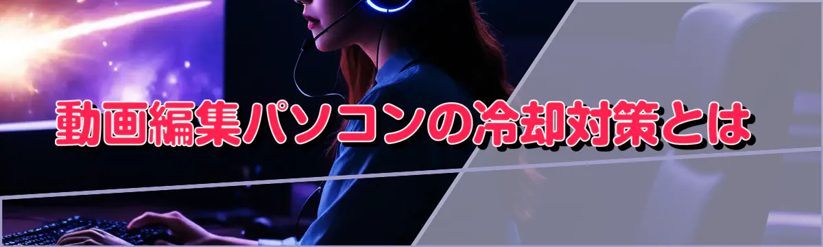 動画編集パソコンの冷却対策とは