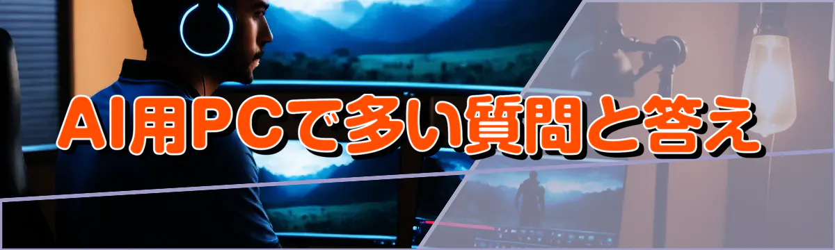 AI用PCで多い質問と答え
