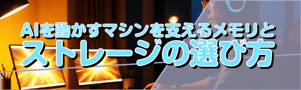 AIを動かすマシンを支えるメモリとストレージの選び方