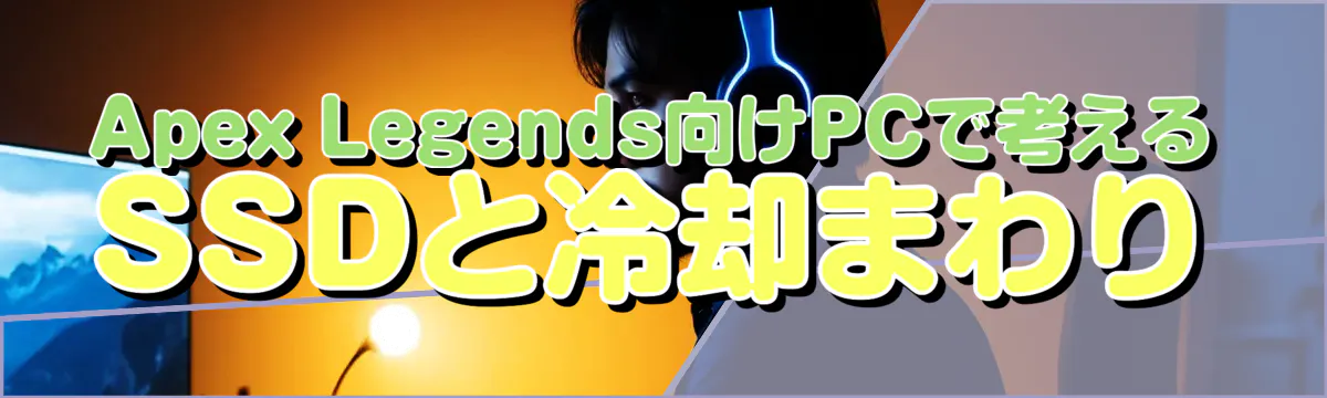 Apex Legends向けPCで考えるSSDと冷却まわり
