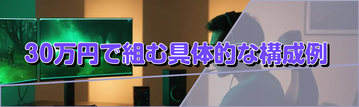 30万円で組む具体的な構成例