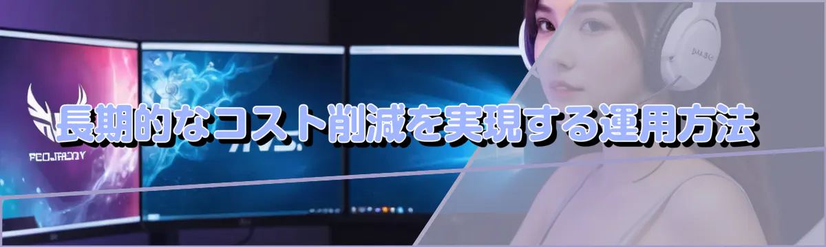 長期的なコスト削減を実現する運用方法
