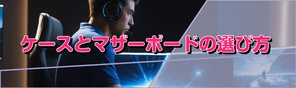 ケースとマザーボードの選び方