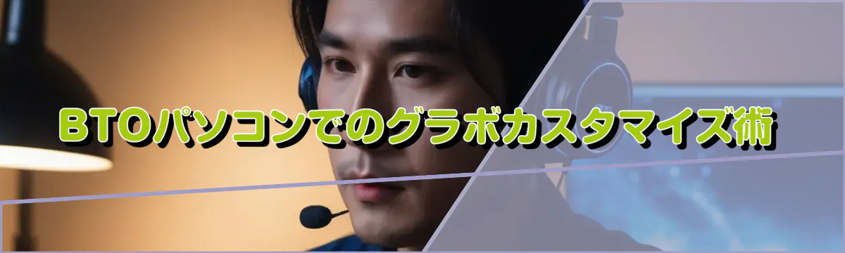 BTOパソコンでのグラボカスタマイズ術