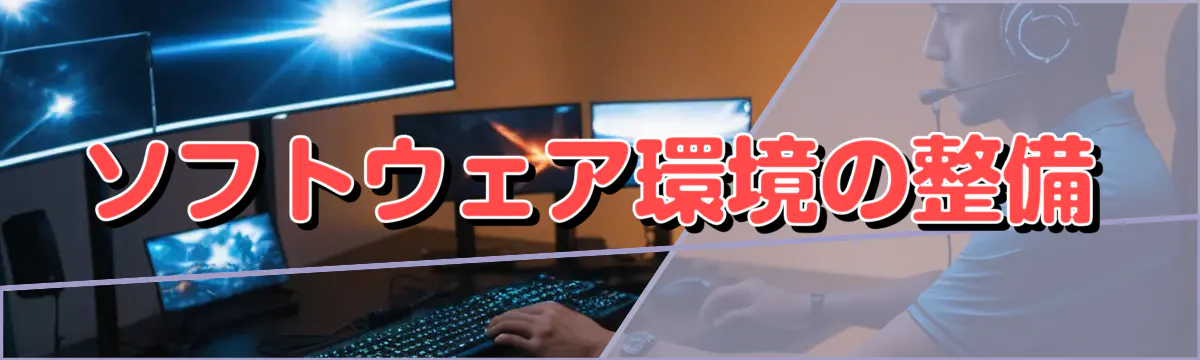 ソフトウェア環境の整備
