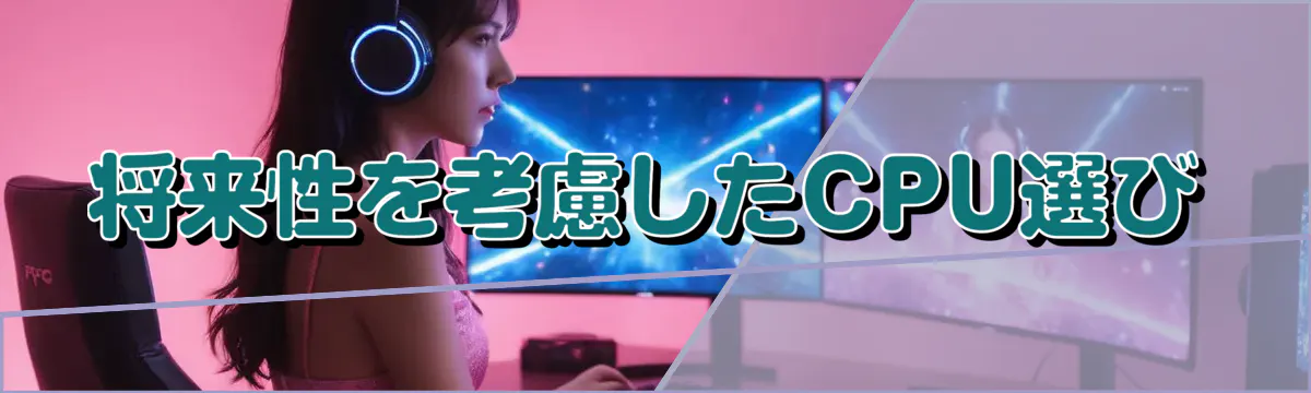 将来性を考慮したCPU選び