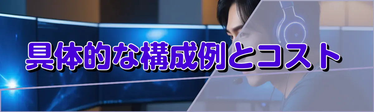 具体的な構成例とコスト