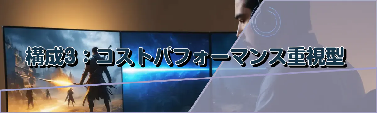 構成3:コストパフォーマンス重視型