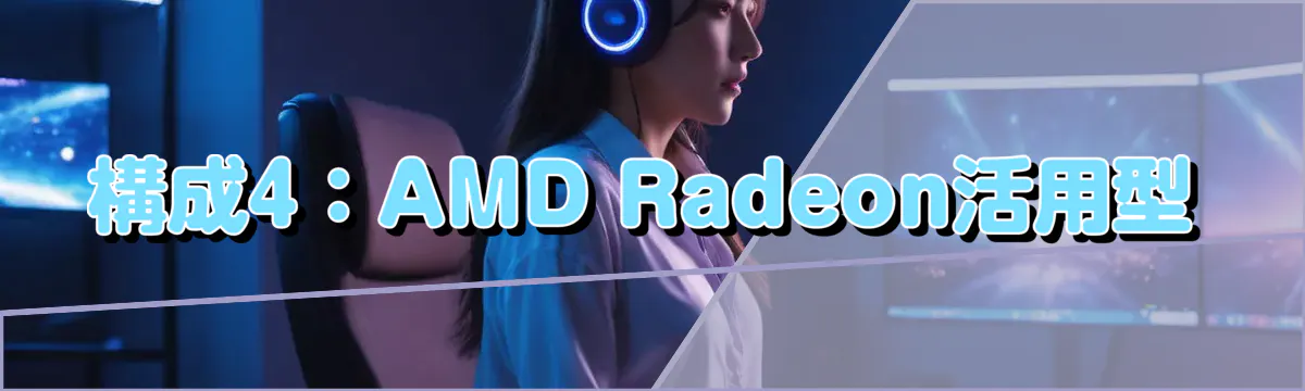 構成4:AMD Radeon活用型