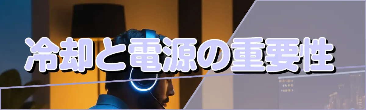 冷却と電源の重要性