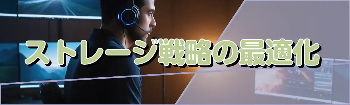 ストレージ戦略の最適化