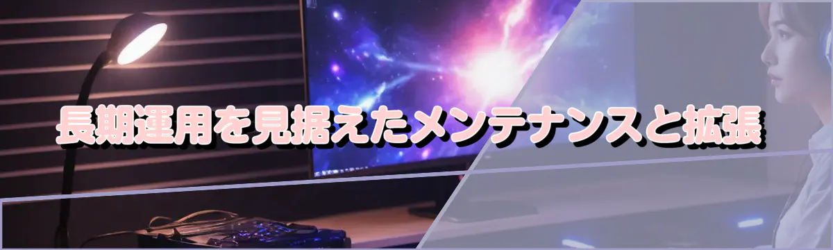 長期運用を見据えたメンテナンスと拡張