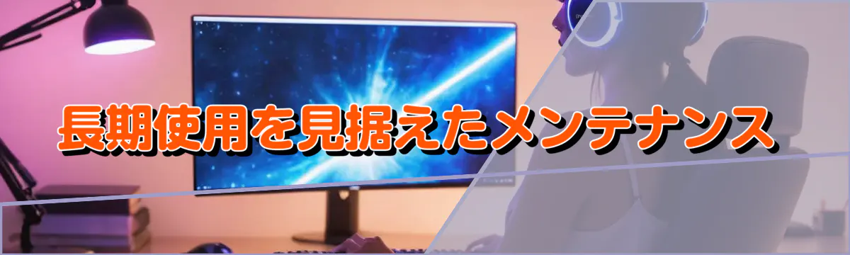 長期使用を見据えたメンテナンス