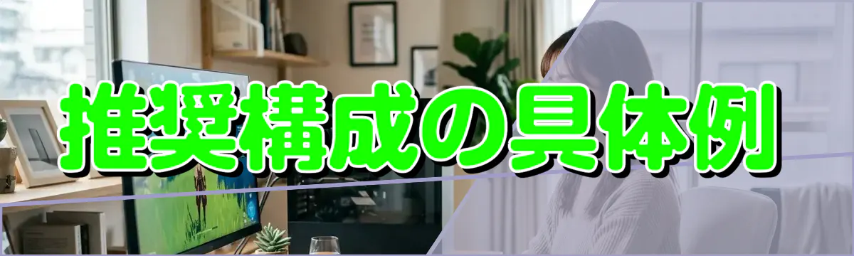 推奨構成の具体例