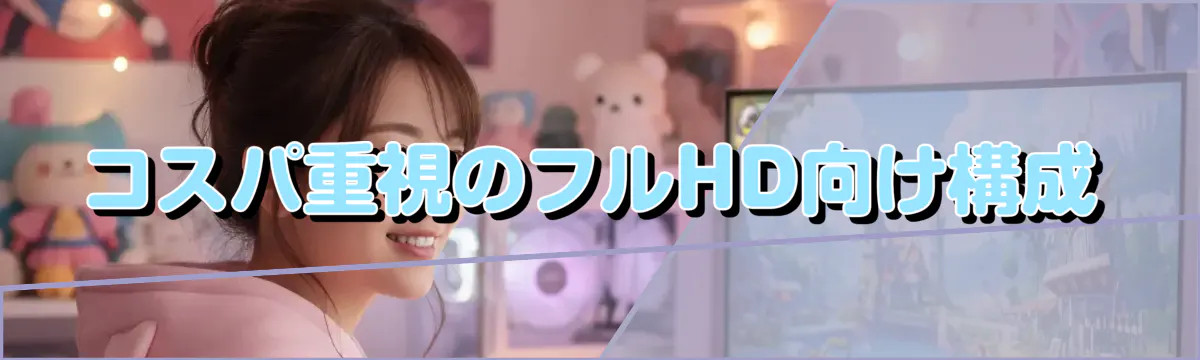 コスパ重視のフルHD向け構成