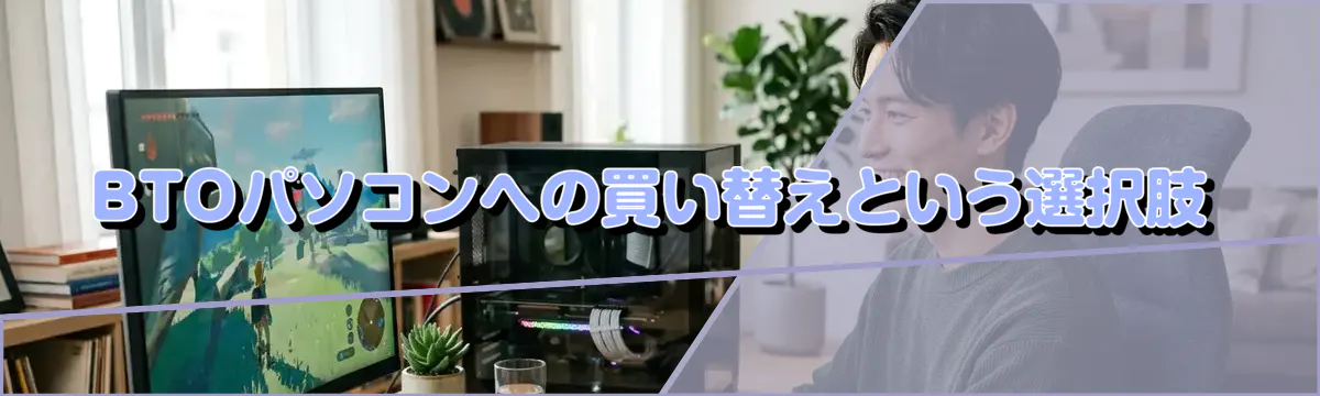 BTOパソコンへの買い替えという選択肢