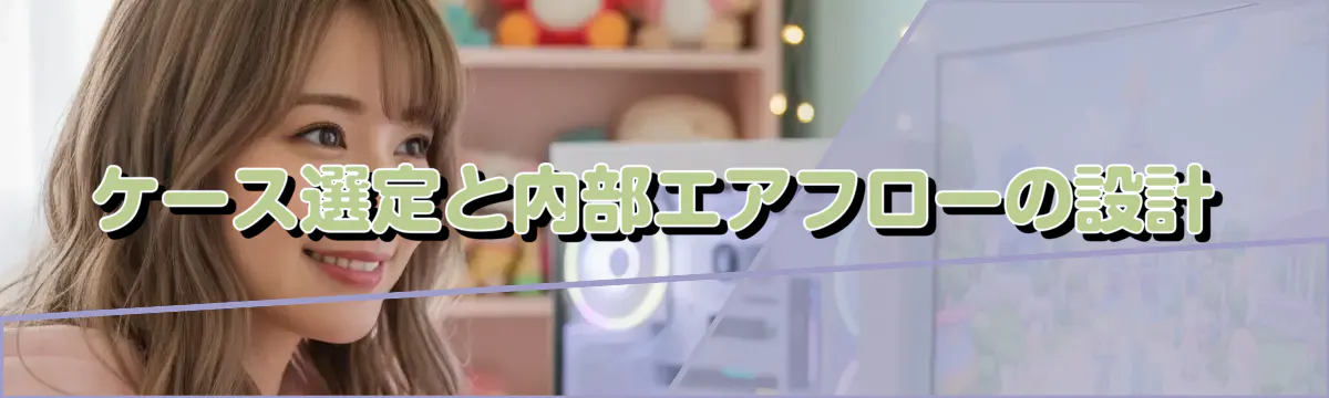 ケース選定と内部エアフローの設計