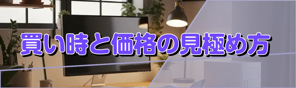 買い時と価格の見極め方